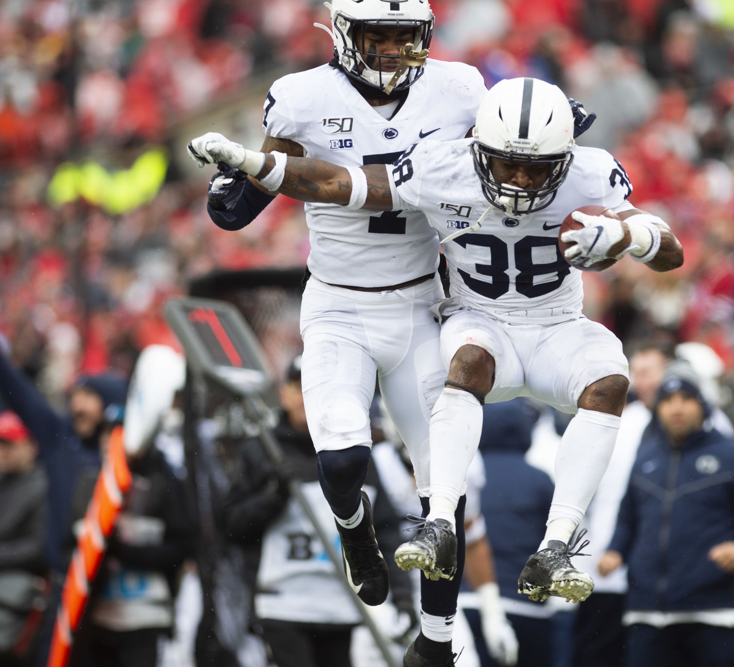 Penn State vs Ohio State, Wade (38) fumble recovery